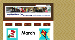 Desktop Screenshot of mathwire.com
